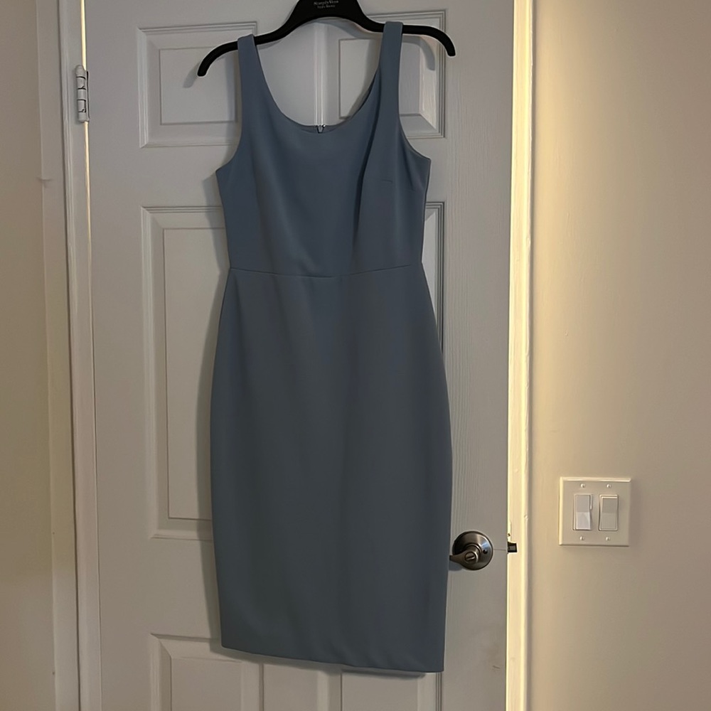 Betsey Johnson light blue midi dress size 4
